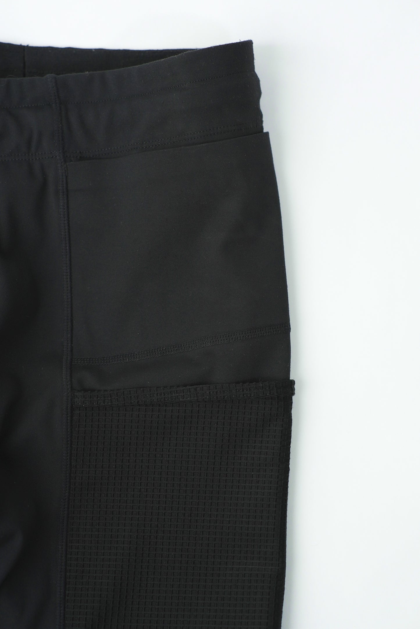 Cargo Half Tights - Black
